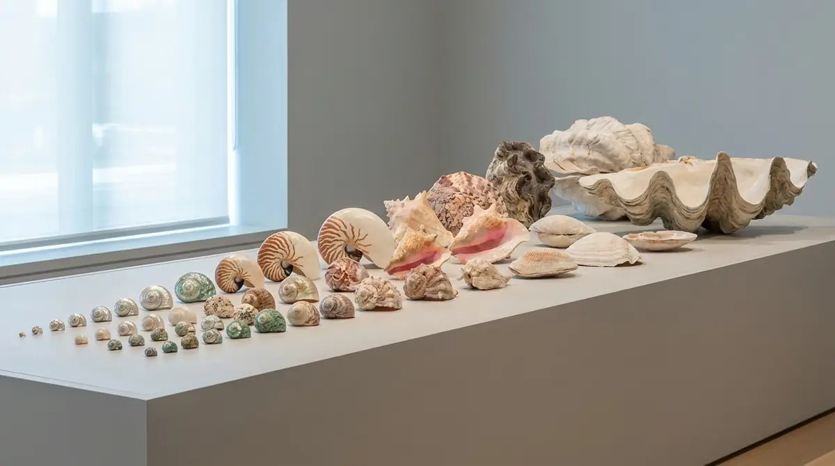 貝殻の種類ごとのサイズ展開と特徴