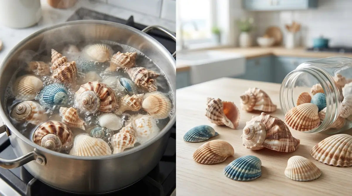 貝殻の煮沸消毒が必要な3つの理由