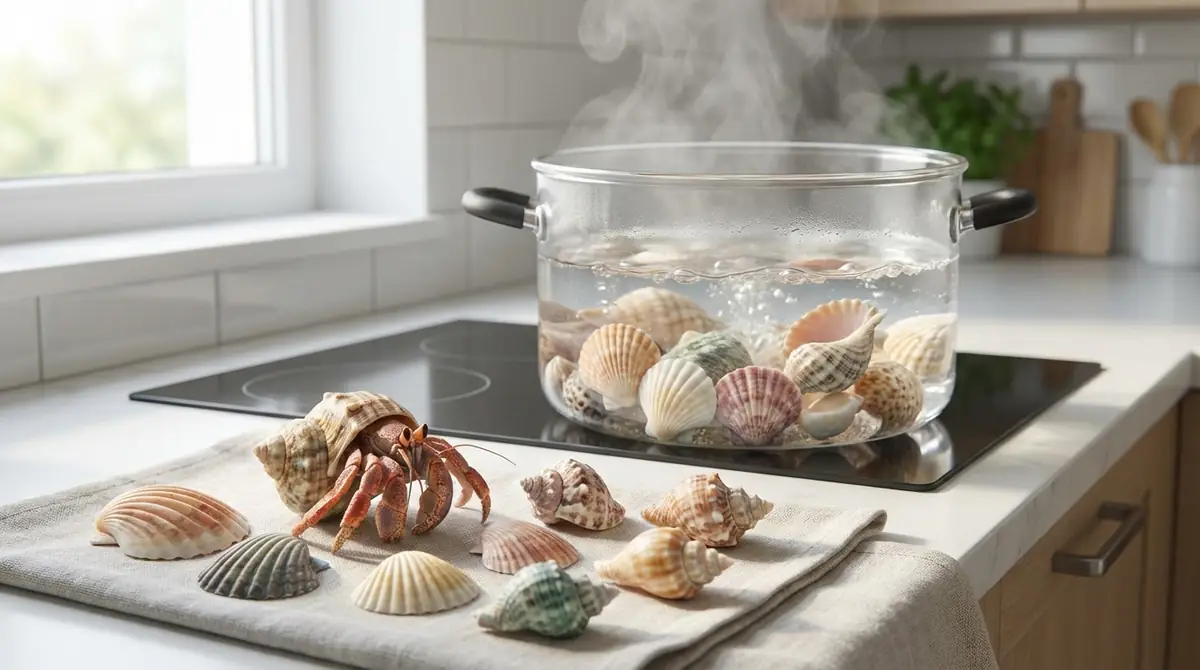 まとめ｜正しい煮沸でヤドカリに安全な貝殻を用意しよう