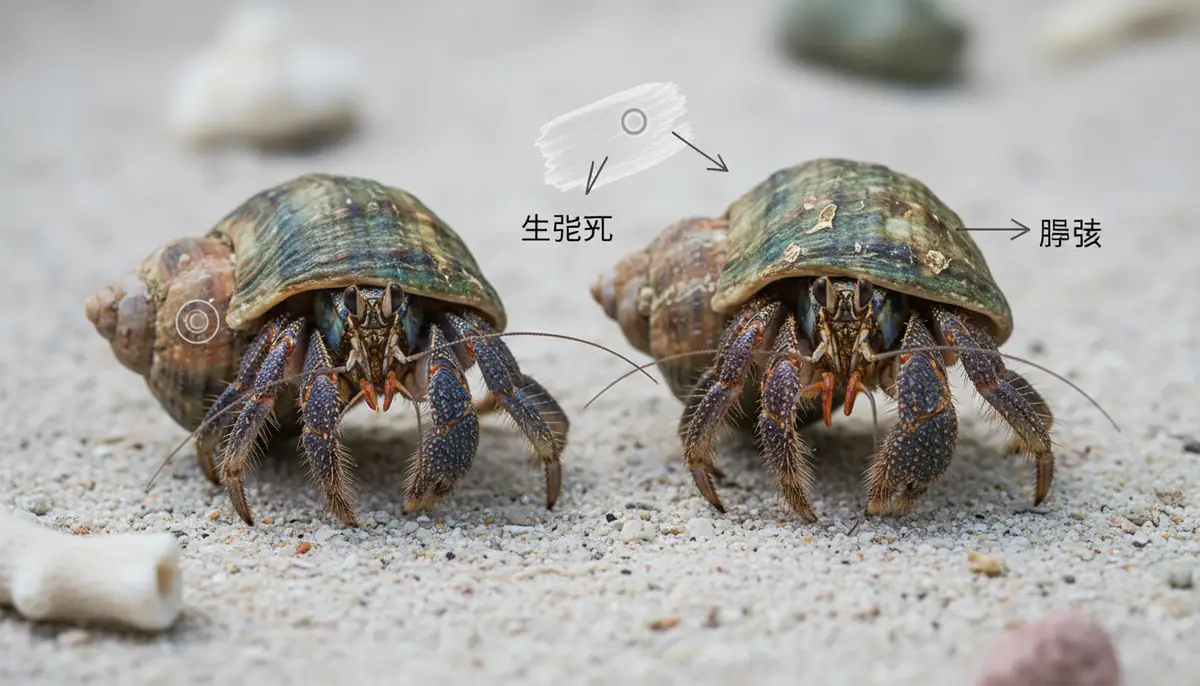 【結論】ヤドカリのオスメスは『生殖孔』と『腹肢』で判別できる