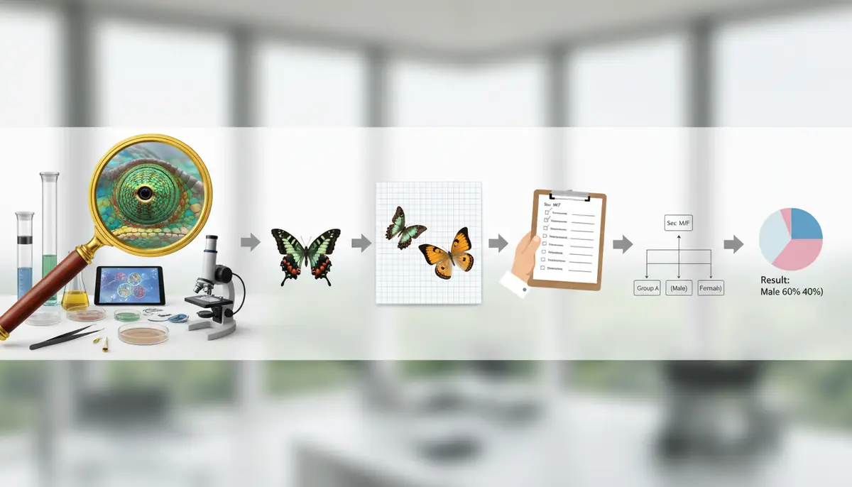 実践!性別判別の5ステップ【観察道具と記録テンプレート付き】