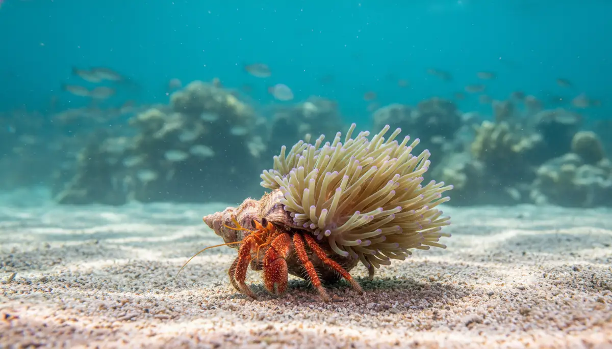 ヤドカリとイソギンチャクの共生とは？30秒でわかる基本