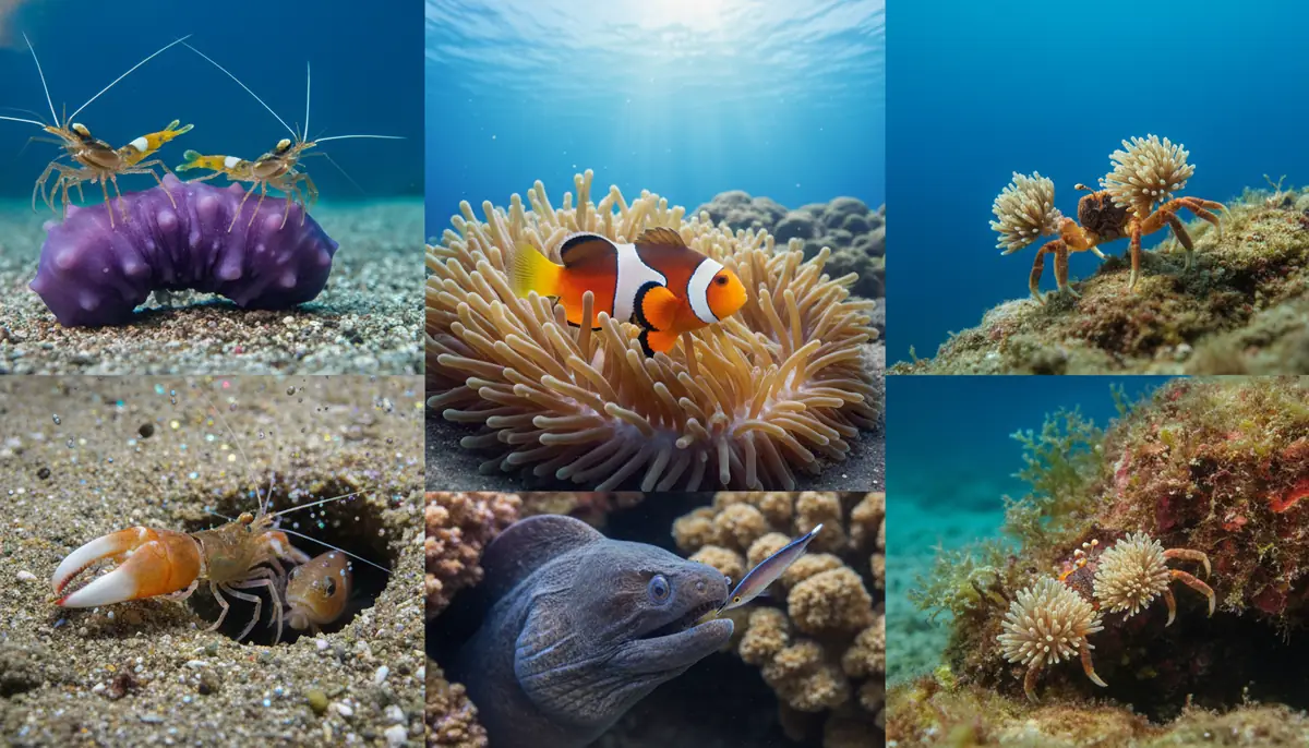 代表的な共生ペア5選｜日本の海で見られる組み合わせ