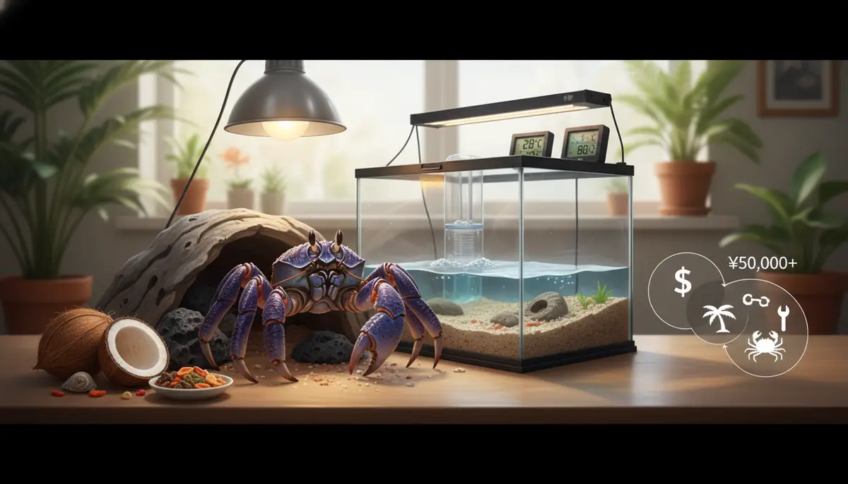 大きいヤドカリの飼育方法｜必要な設備と費用