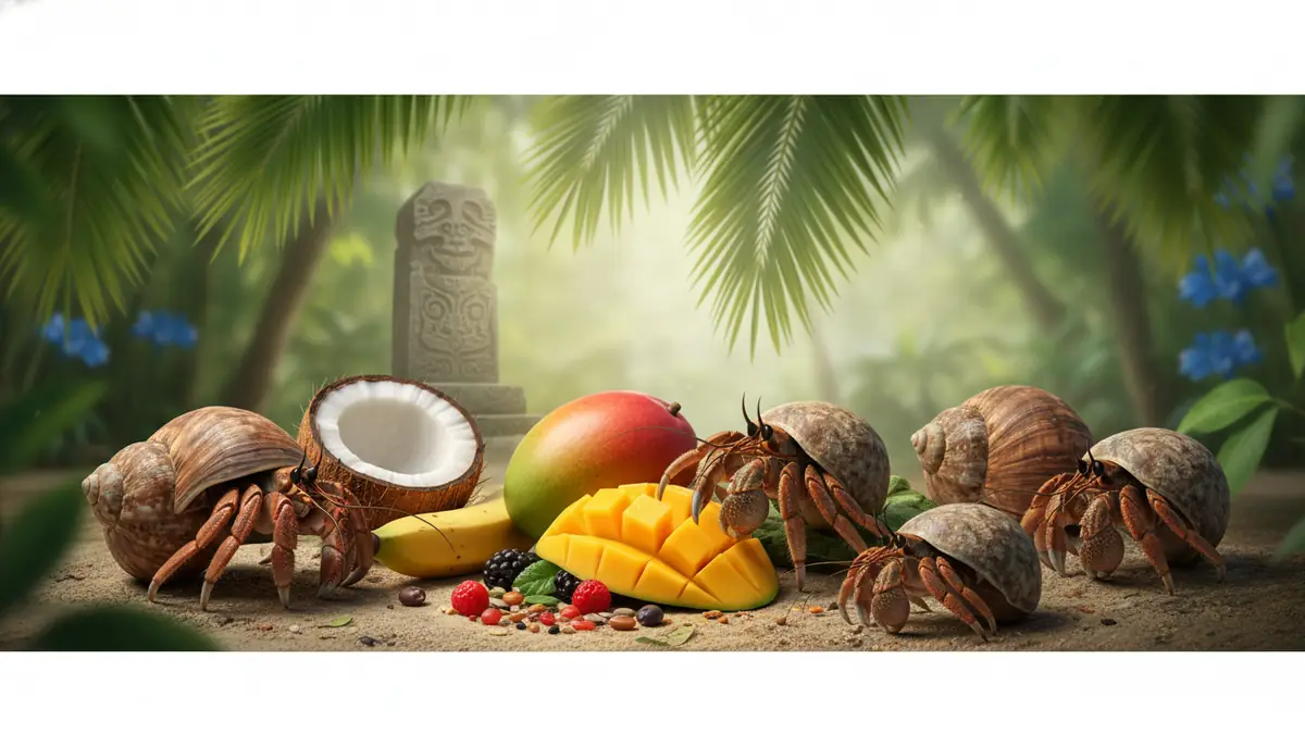 陸に住むオカヤドカリの食べ物と天然記念物としての保護