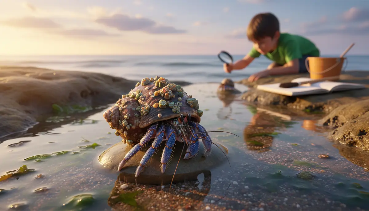 海のヤドカリ観察ガイド|自由研究への活用法