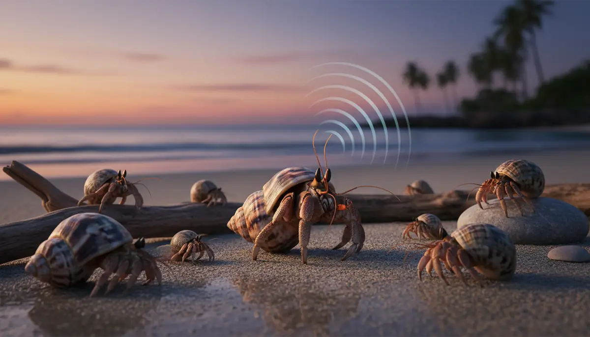 鳴き声を出すヤドカリの種類｜オカヤドカリが代表格