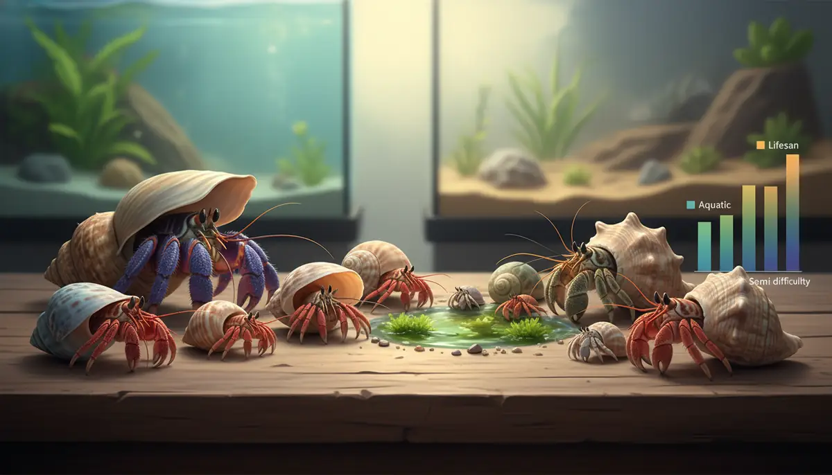 【種類別】ヤドカリの寿命一覧表|特徴と飼育難易度