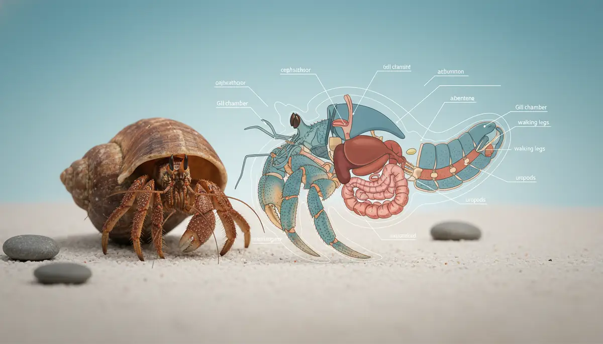 ヤドカリの体の構造とは？全体像を図解で解説