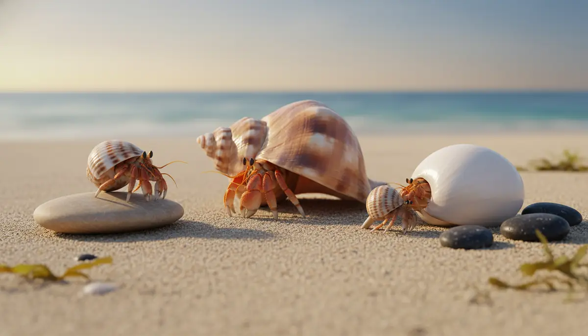 ヤドカリの貝殻交換で押さえるべき3つの基本ポイント