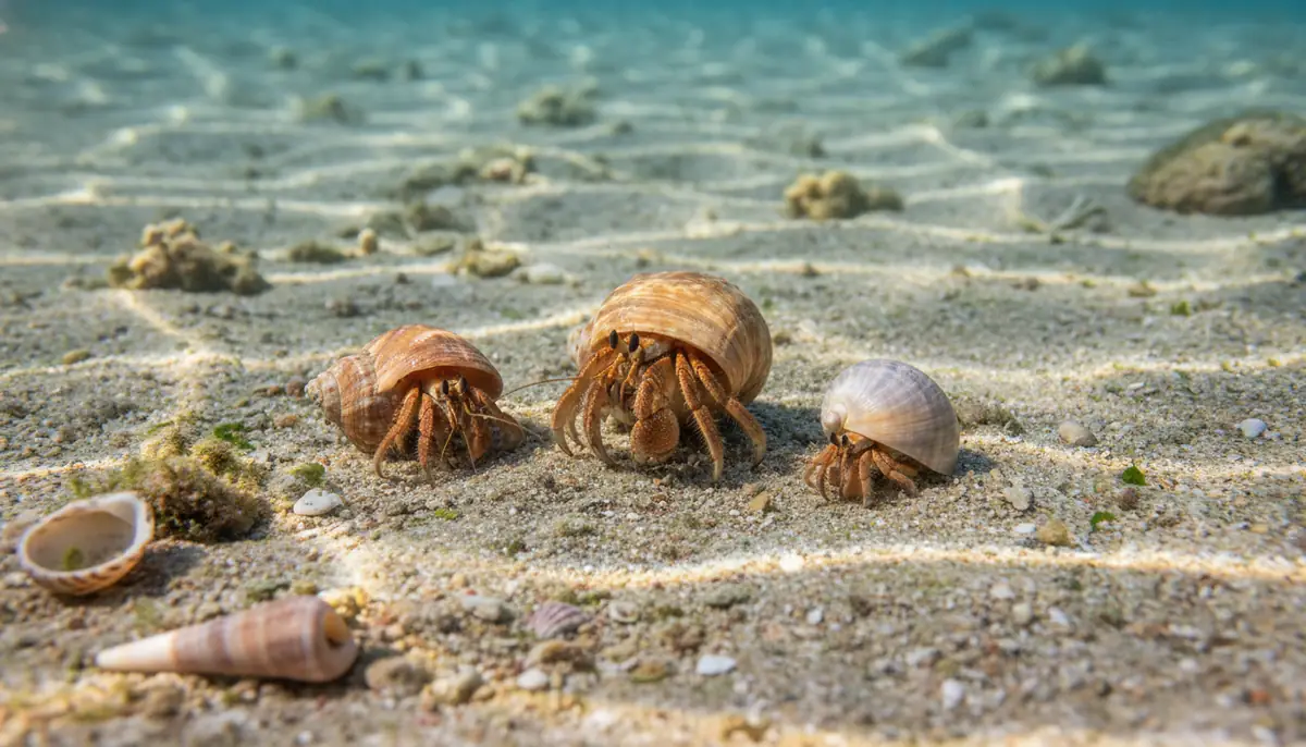 ヤドカリが貝殻を交換する理由とタイミング