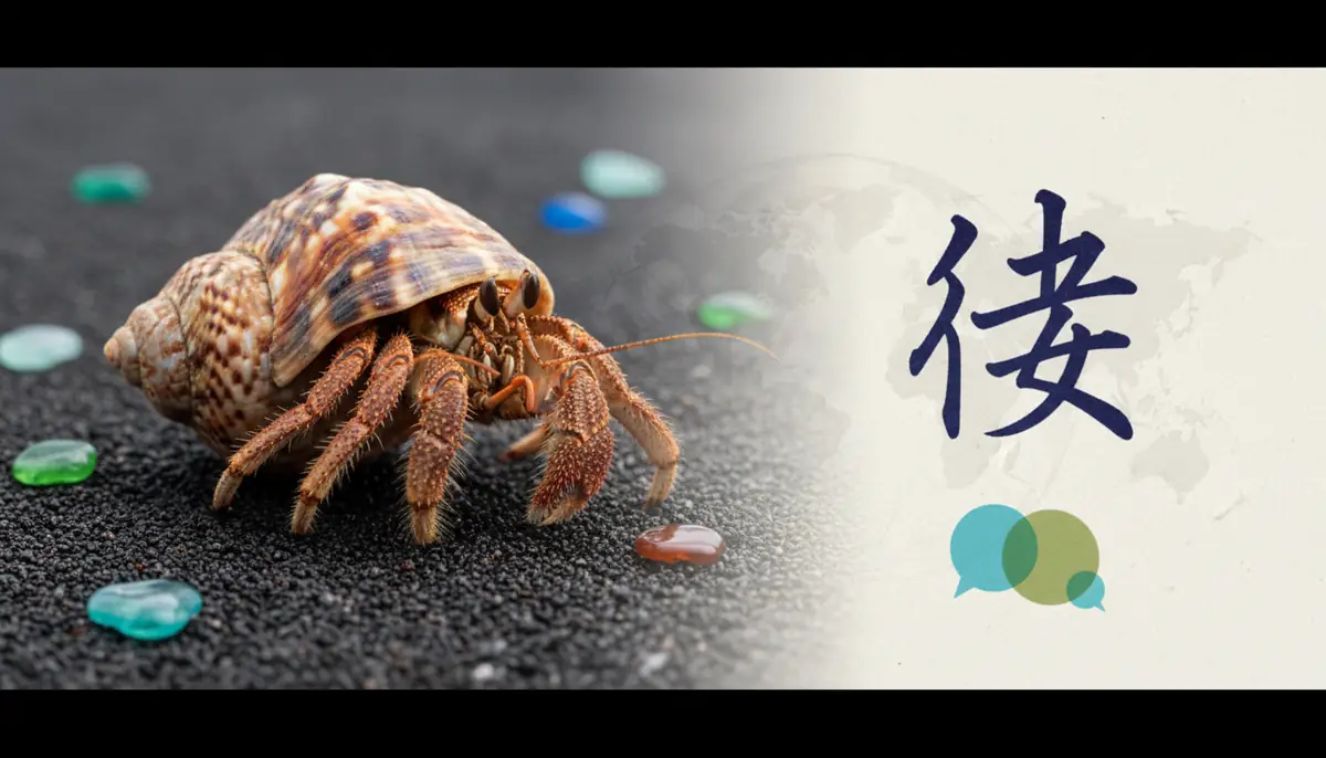 英語名「Hermit Crab」の意味｜日本語との違いが面白い