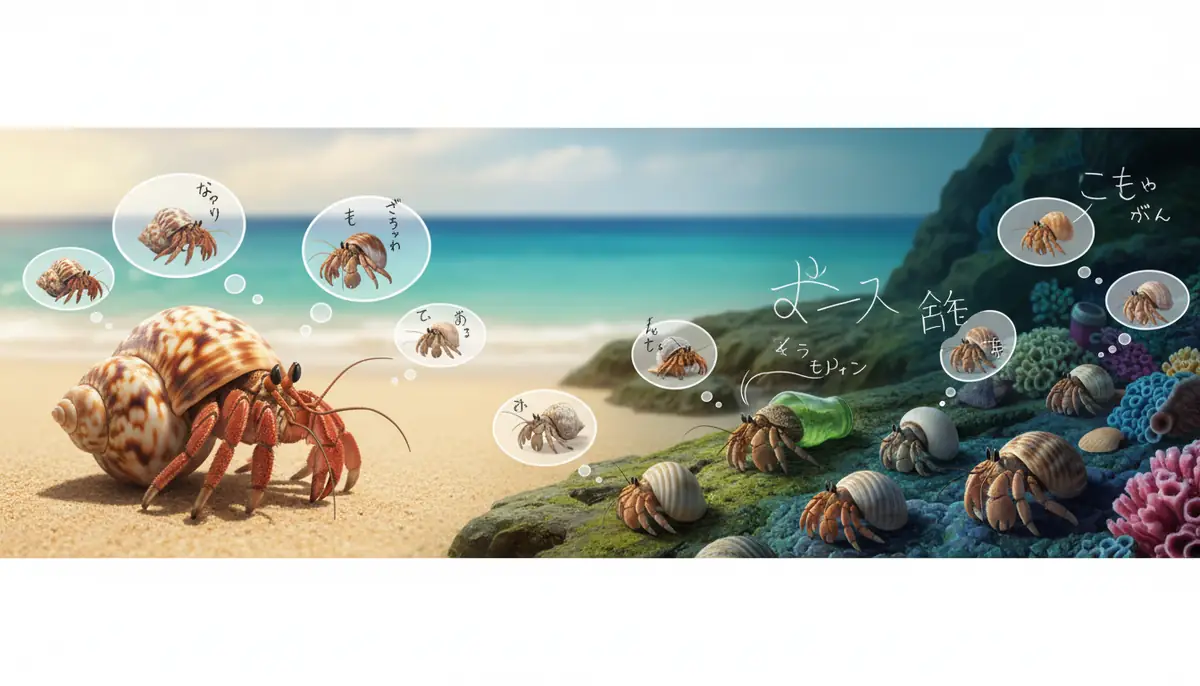 地方によって呼び名が違う？ヤドカリの別名・方言