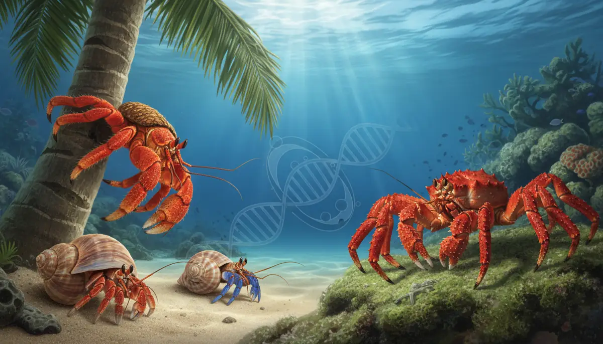 ヤドカリの種類ごとの名前の由来とタラバガニとの関係