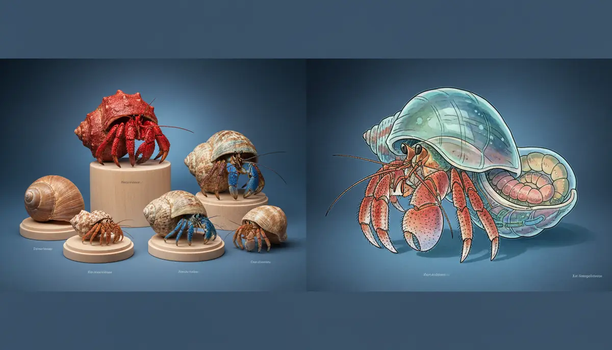 ヤドカリの分類と体の構造