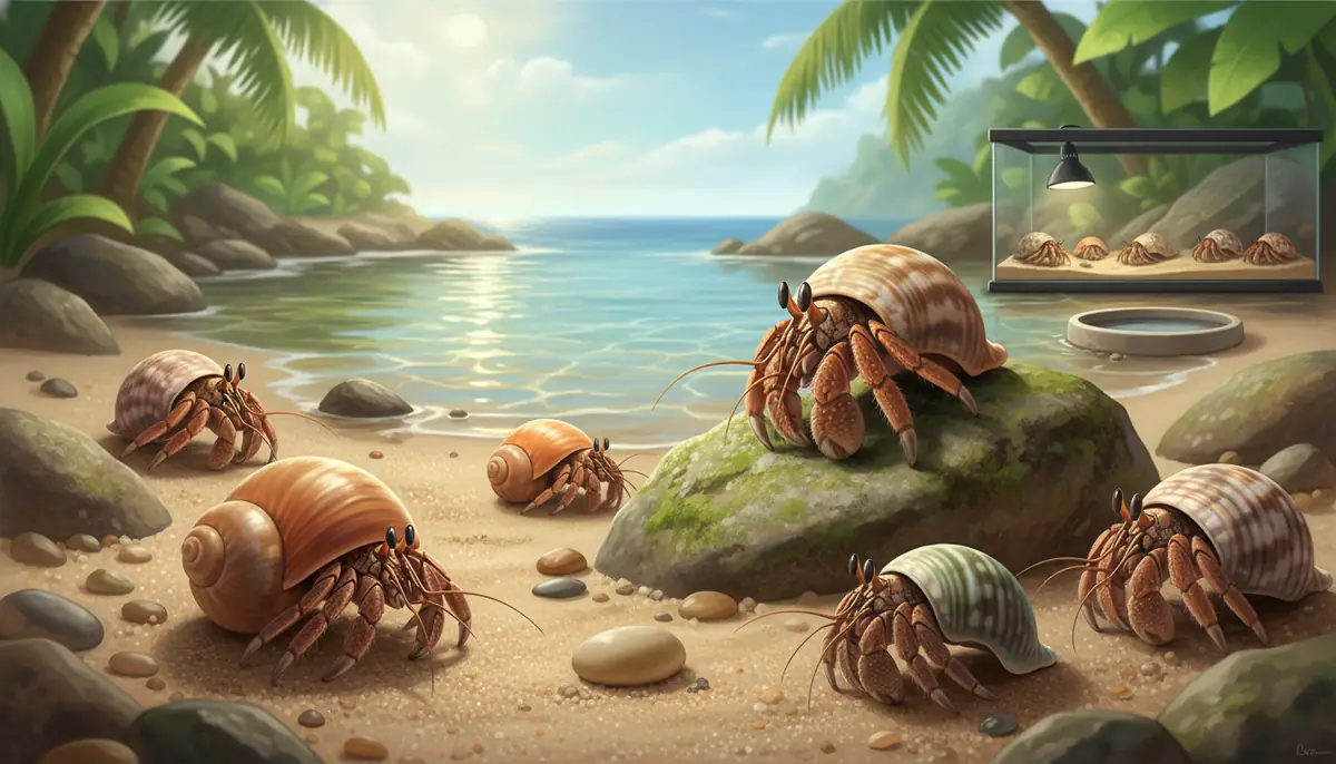 ヤドカリの観察と飼育のポイント