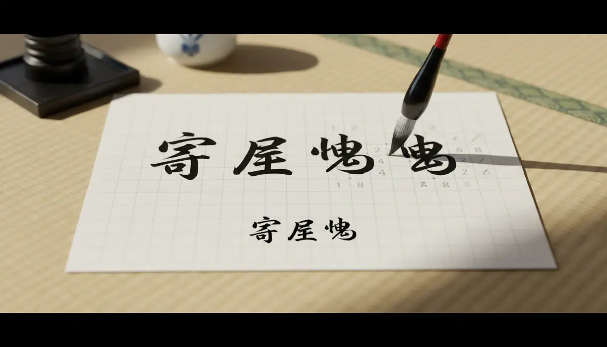 「寄居虫」の書き順と正しい書き方