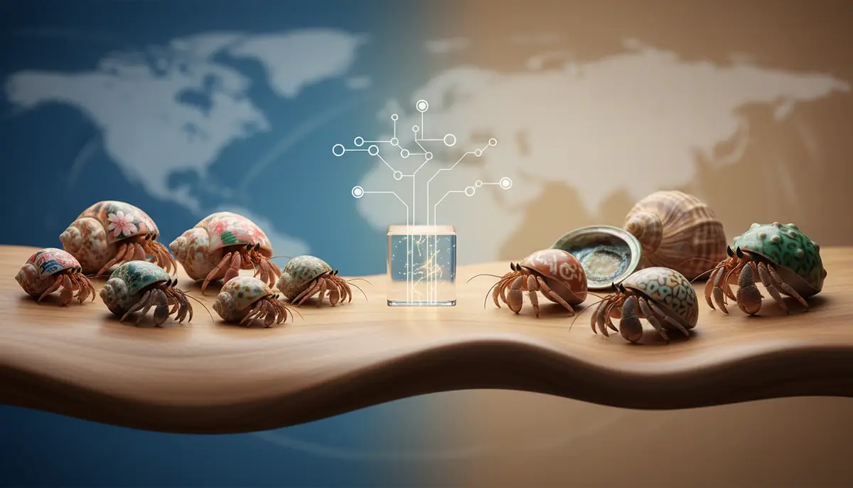 ヤドカリは日本に何種類いる？世界との比較と分類