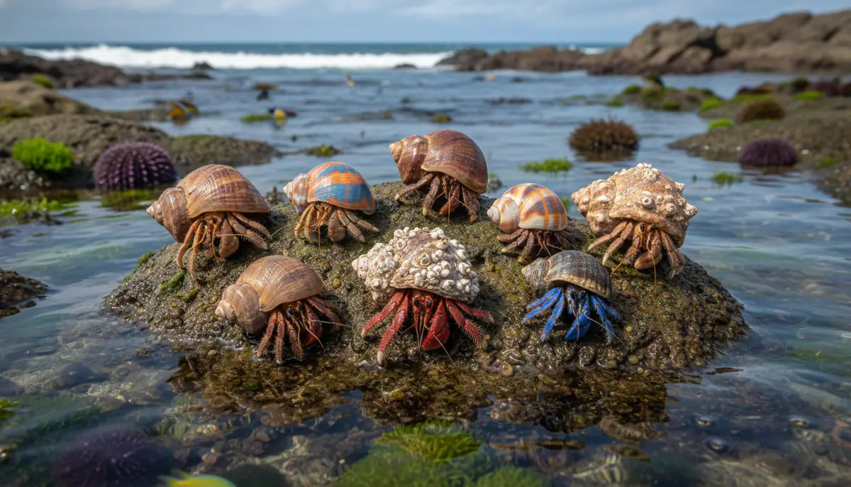 【磯・潮だまり】よく見つかるヤドカリの種類7選