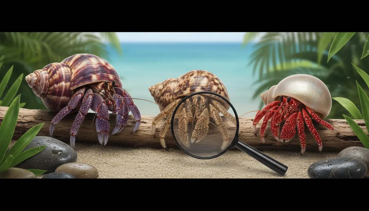 【陸生】オカヤドカリの種類と見分け方