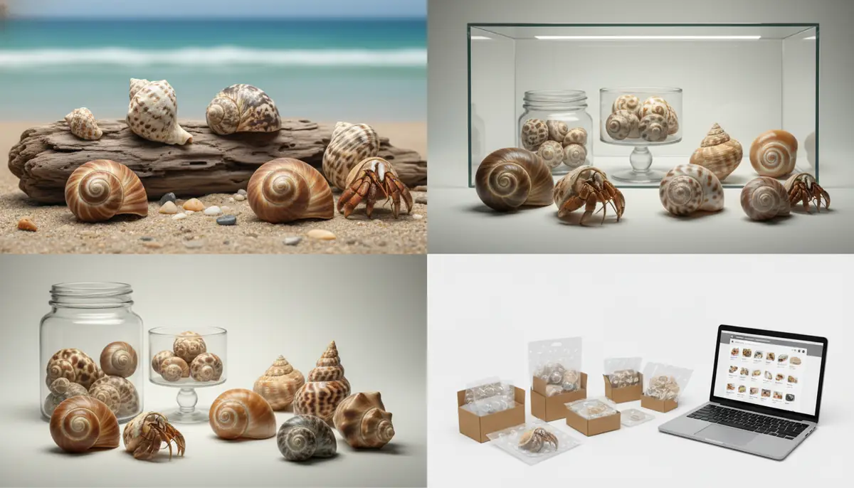 ヤドカリの貝殻はどこで買える？購入先比較