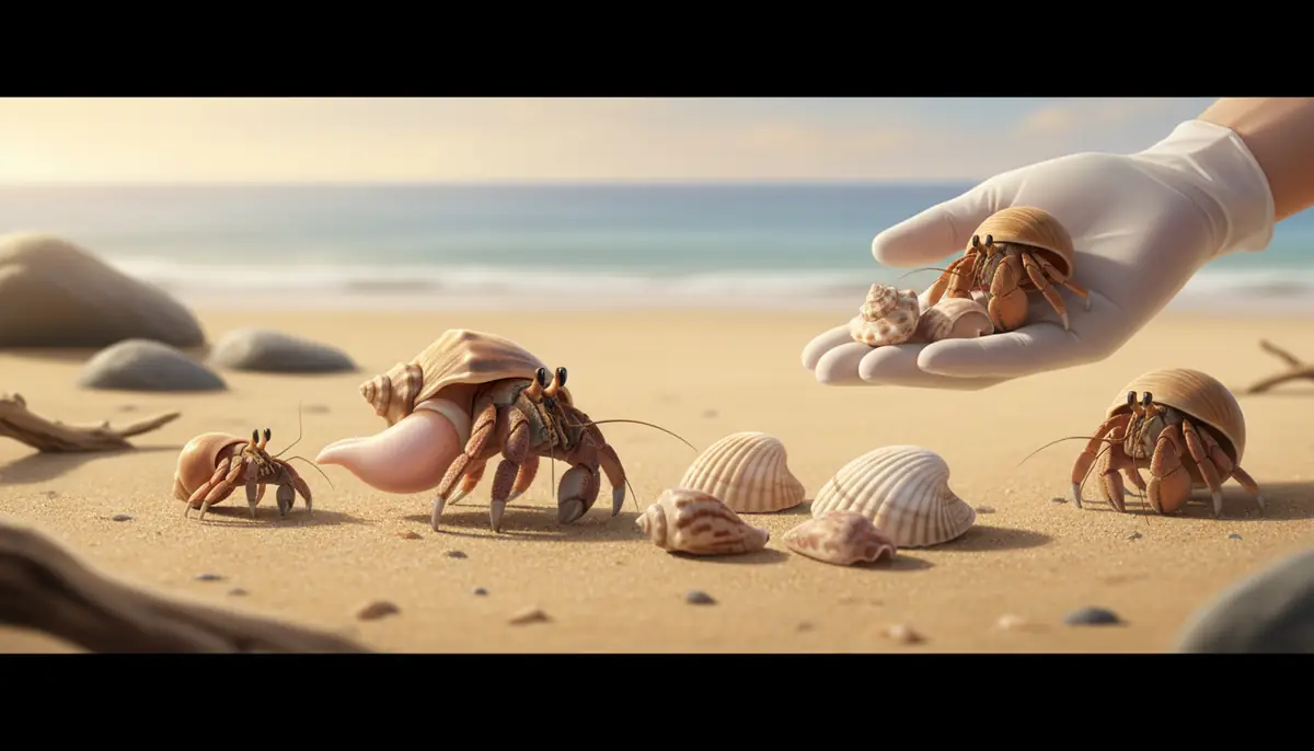 ヤドカリが貝殻に入らない・交換しないときの対処法【Q&A10選】