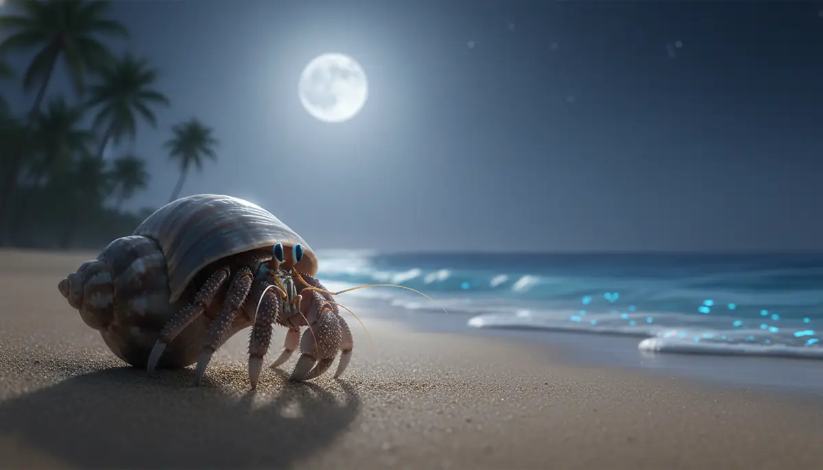 【結論】ヤドカリは夜行性｜昼間動かないのは正常です