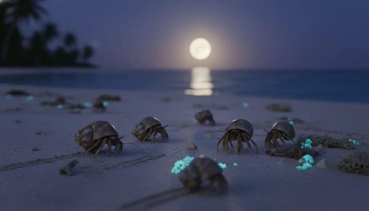 ヤドカリが夜行性である3つの理由