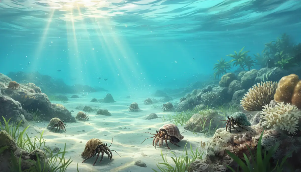 ヤドカリが好む環境条件と観察に適した時期