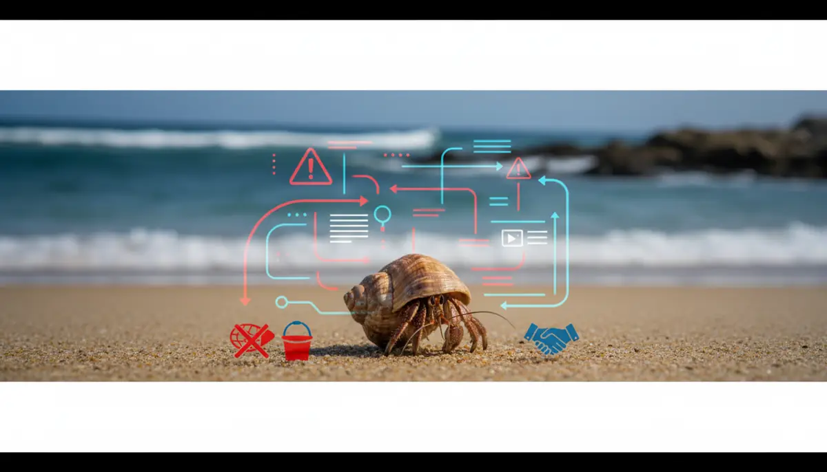 ヤドカリ観察・採集の注意点｜法規制とマナー