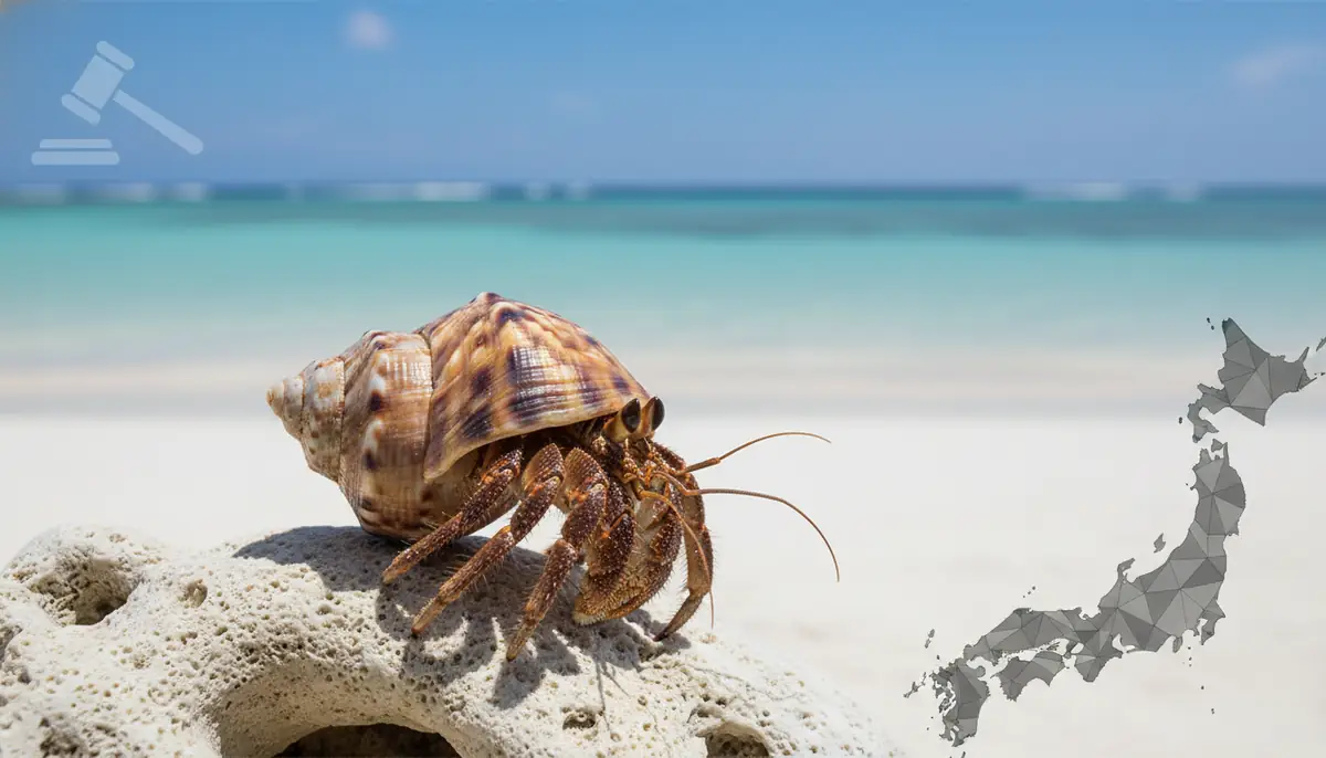 沖縄のヤドカリは持ち帰り禁止！天然記念物の法的ルールと指定業者制度