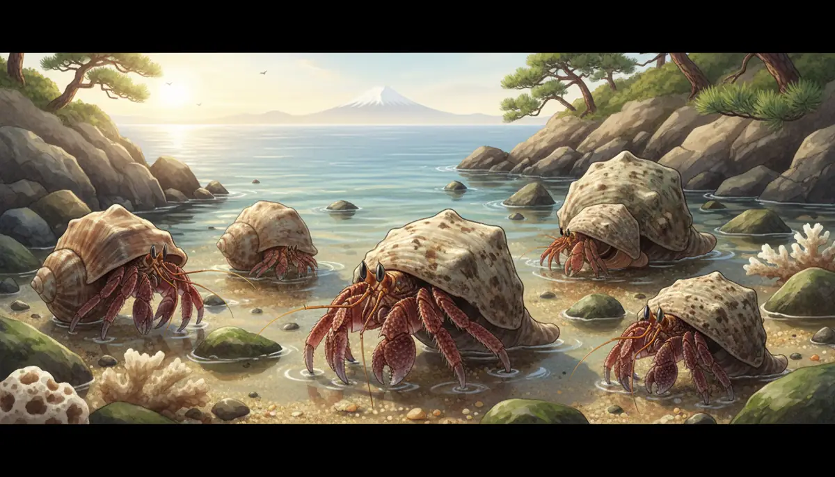 日本に生息するヤドカリの基礎知識