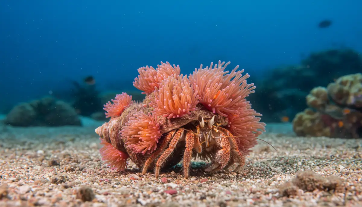 なぜヤドカリはイソギンチャクと共生するのか?